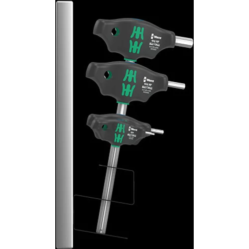 Wera 454/7 HF Set 2 T-nyelű imbuszkulcs készlet csavartartó funkcióval