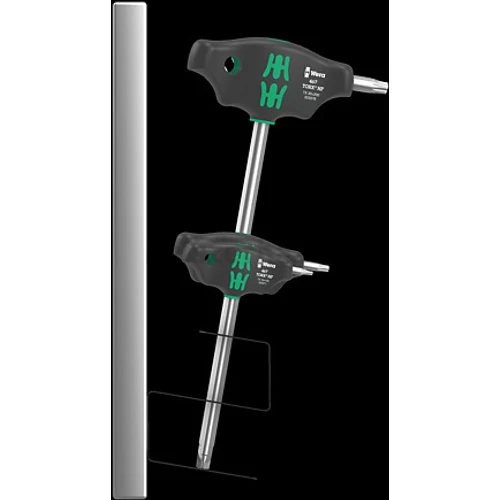 Wera 467/7 TORX HF Set 2 T-nyelű Torxkulcs készlet csavartartó funkcióval