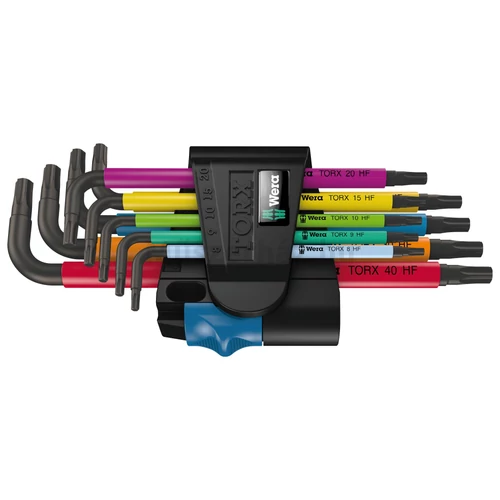 Wera 967/9 TX Multicolour HF 1 Torx kulcs készlet 