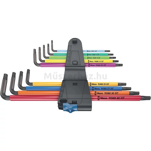 Wera 967/9 TX Multicolour HF 1 Torx kulcs készlet 