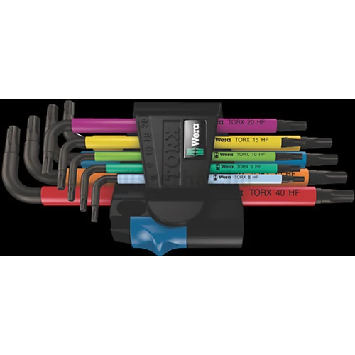 Wera 967/9 TX Multicolour HF 1 Torx kulcs készlet 