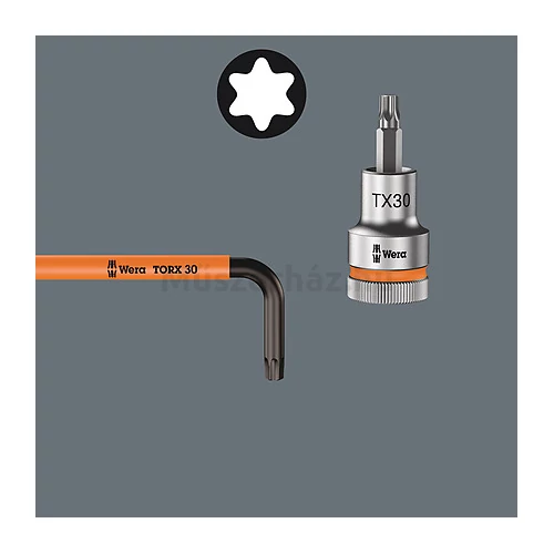 Wera 967/9 TX XL Multicolour HF 1 Torx kulcs készlet 