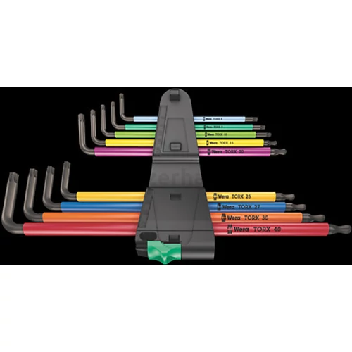 Wera 967/9 TX XL Multicolour 1 Torx kulcs készlet 