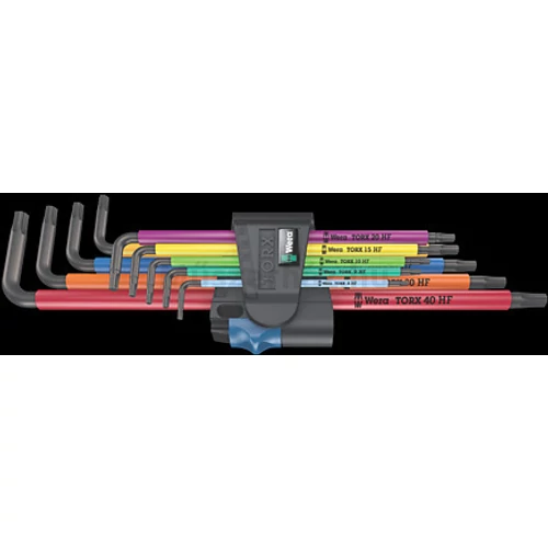 Wera 967/9 TX XL Multicolour HF 1 Torx kulcs készlet 