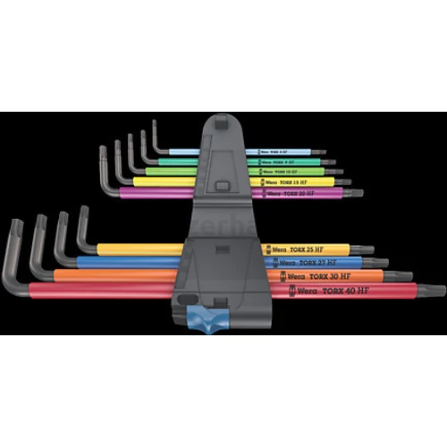 Wera 967/9 TX XL Multicolour HF 1 Torx kulcs készlet 