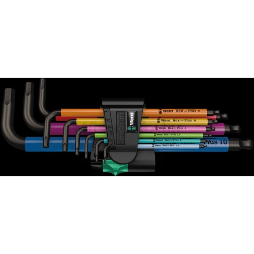 Wera 950/9 Hex-Plus Multicolour 1 Imbuszkulcs készlet