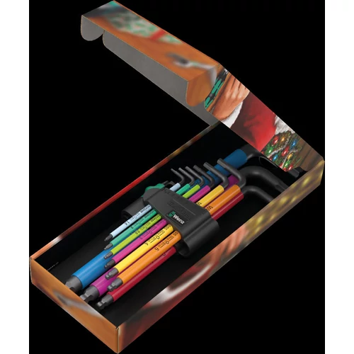 Wera 950/9 Hex-Plus Multicolour 1 Imbuszkulcs készlet