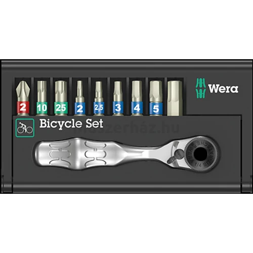 Wera Bicycle Set 9 kerékpáros szerszámkészlet 10 db-os