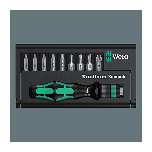 Wera Kraftform Kompakt 10 csavarhúzó készlet