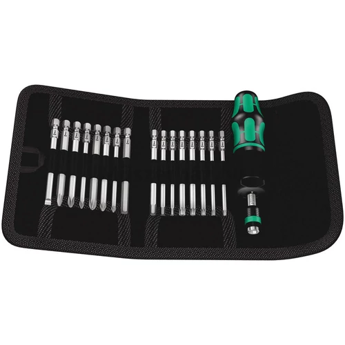 Wera Kraftform Kompakt 60 Torque 1.2-3.0 Nm bitkészlet nyomatékcsavarhúzóval