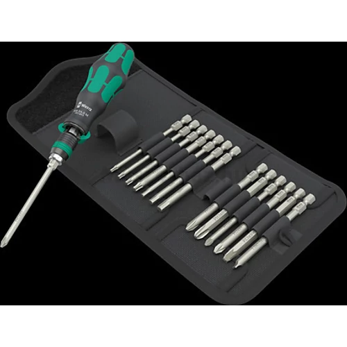 Wera Kraftform Kompakt RA 838 RA-R M Set 1 csavarhúzó készlet 15 db