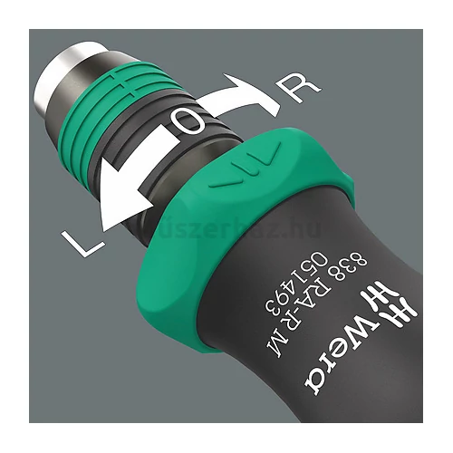 Wera Kraftform Kompakt RA 838 RA-R M Set 1 csavarhúzó készlet 15 db