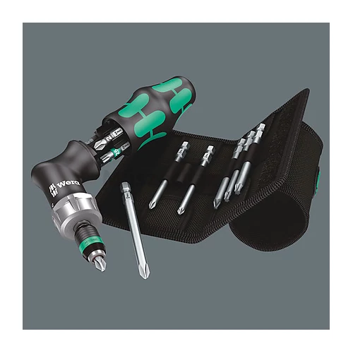 Wera Kraftform Kompakt Pistol RA4 csavarhúzó készlet 13 db