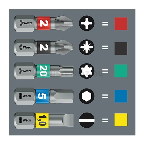 Wera Kraftform Kompakt 20 Tool Finder 1 csavarhúzó készlet