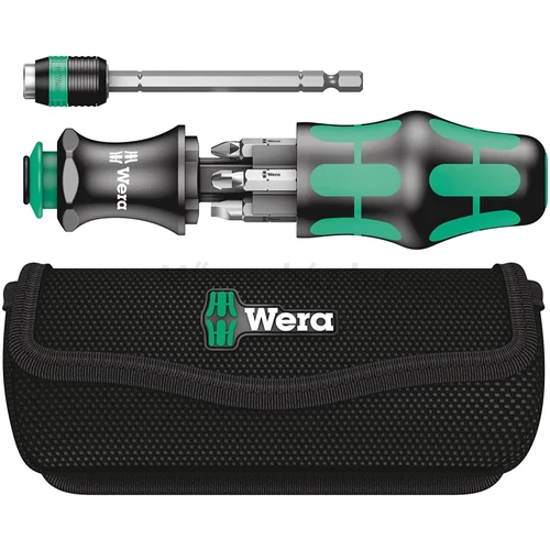 Wera Kraftform Kompakt 25 with Pouch csavarhúzó készlet