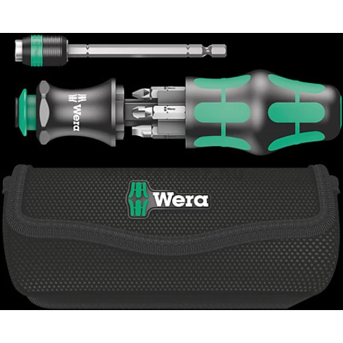 Wera Kraftform Kompakt 25 with Pouch csavarhúzó készlet