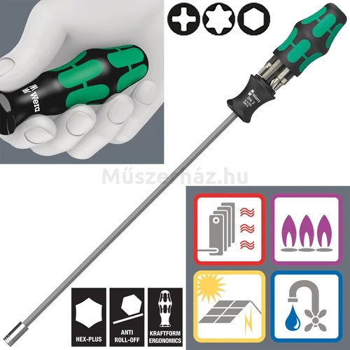 Wera Kraftform Kompakt 27 XL SHK 1 csavarhúzó készlet