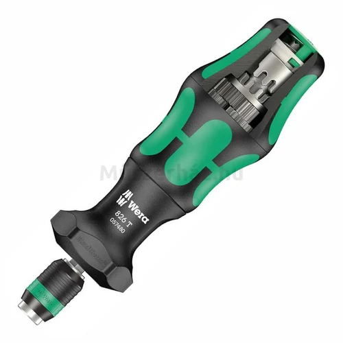 Wera 826 T Kraftform Kompakt Turbo 1 áttételes csavarhúzó markolat