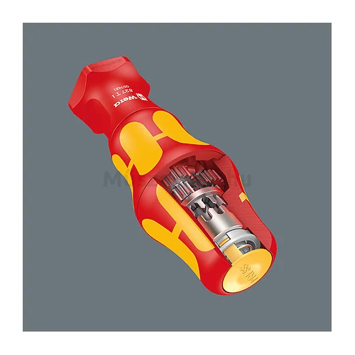 Wera 826 T Kraftform Kompakt Turbo 1 áttételes csavarhúzó markolat
