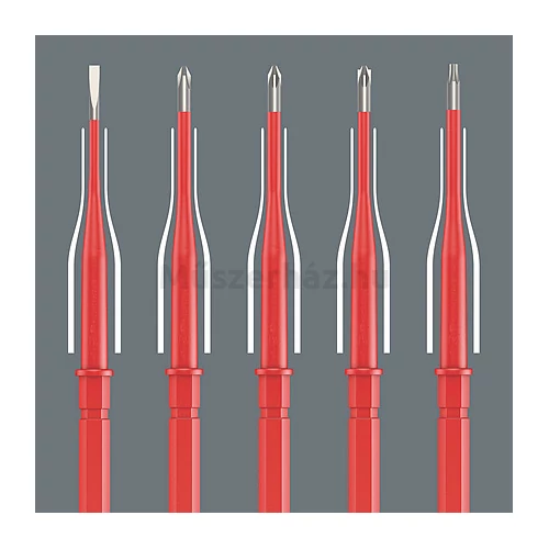 Wera Kraftform Kompakt VDE Stainless 8 Extra Slim 1 rozsdamentes szigetelt csavarhúzó készlet