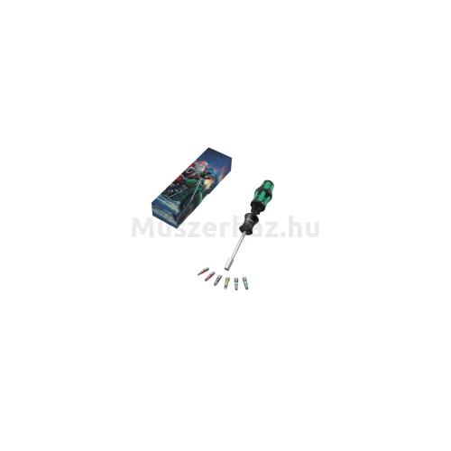 Wera Kraftform Kompakt 27 Set 1 csavarhúzó bittartós markolattal 2025 Karácsonyi Akciós csomag