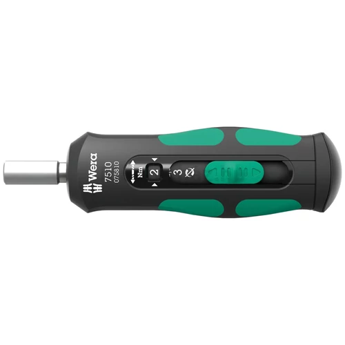 Wera 7510-14 Kraftform Safe-Torque Speed nyomaték csavarhúzó készlet 1-3 Nm