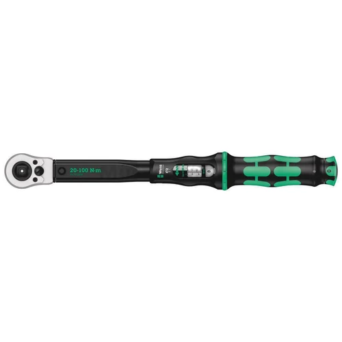 Wera Click-Torque C 2  nyomatékkulcs áttolható menesztős racsni irányváltóval 1/2