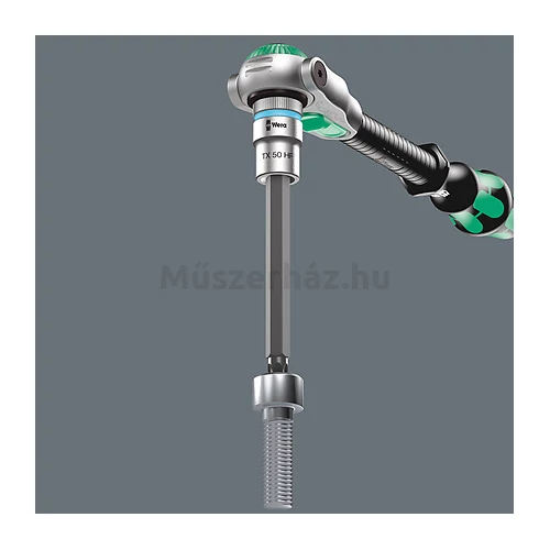 Wera 8767 C Torx HF 3 Zyklop Bit Socket Set, gépi dugókulcs Torx készlet szerszámtartó funkcióval 9 db, 1/2