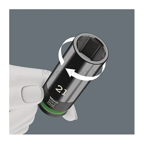 Wera Wheel Impaktor C 1 Socket Set, gépi dugókulcs készlet 3 db, 1/2