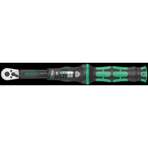 Wera Click-Torque A 6 nyomatékkulcs irányváltóval imbusz szerszámokhoz, bitekhez 1/4