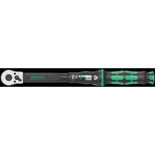 Wera Click-Torque B 2 nyomatékkulcs irányváltóval 3/8