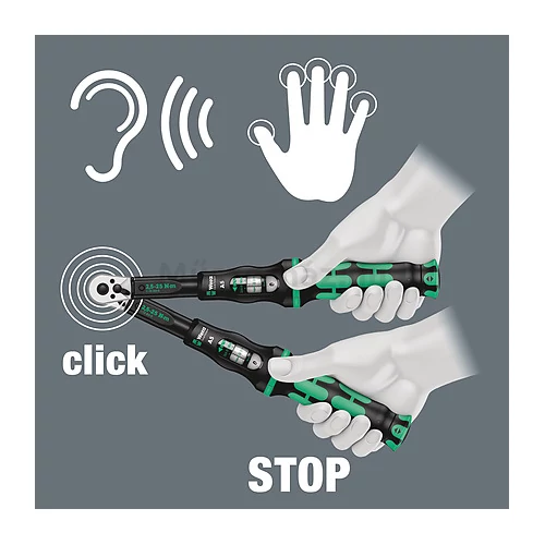Wera Click-Torque C 3  nyomatékkulcs irányváltóval 1/2