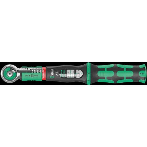 Wera Safe-Torque A 1 nyomatékkulcs irányváltóval 1/4
