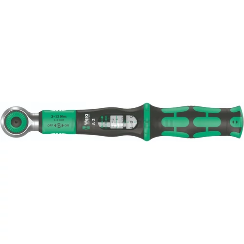 Wera Safe-Torque A 2 nyomatékkulcs irányváltóval 1/4