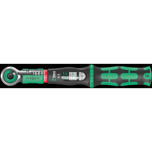 Wera Safe-Torque A 2 nyomatékkulcs irányváltóval 1/4