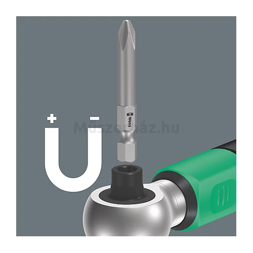 Wera Safe-Torque A 2 Set 1 nyomatékkulcs készlet dugókulcsokkal és irányváltóval 1/4