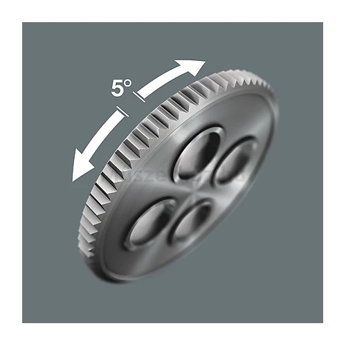 Wera Safe-Torque A 2 Set 1 nyomatékkulcs készlet dugókulcsokkal és irányváltóval 1/4