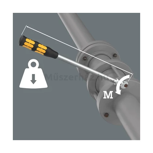 Wera 9998 X-Power alap szerszám nyél cserélhető fejekhez, 9x12 mm