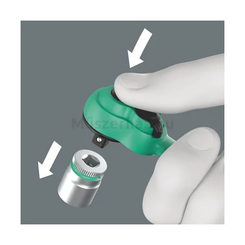 Wera 8100 SA 13 Zyklop Comfort racsnis szerszámkészlet, 1/4