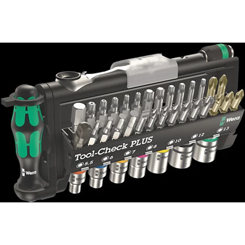 Wera 9515 Tool-Check PLUS szerszámkészlet 39 db-os, térdelőpárnával