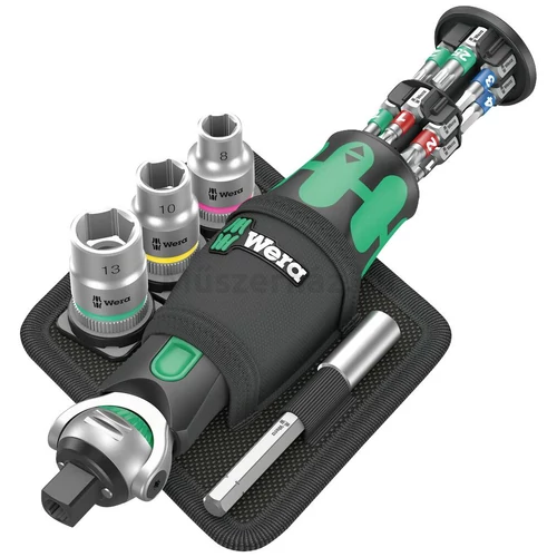 Wera 8009 Zyklop Pocket Set 2 racsnis szerszámkészlet