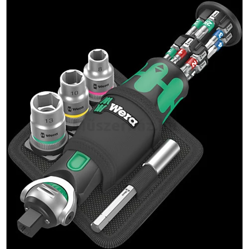 Wera 8009 Zyklop Pocket Set 2 racsnis szerszámkészlet