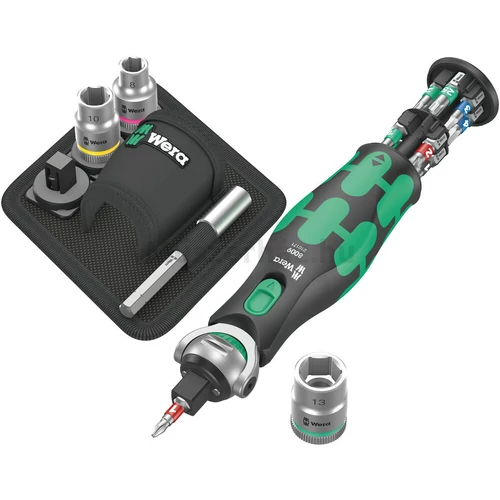 Wera 8009 Zyklop Pocket Set 2 racsnis szerszámkészlet