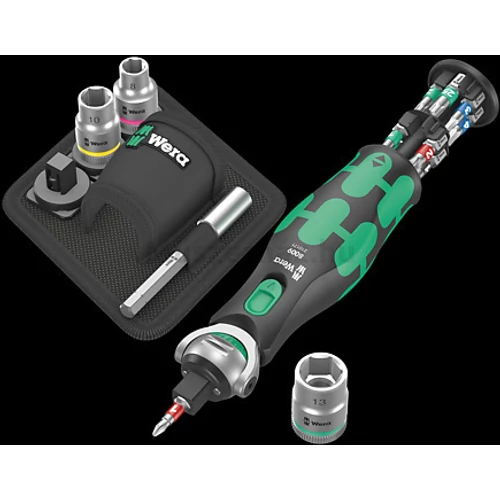 Wera 8009 Zyklop Pocket Set 2 racsnis szerszámkészlet