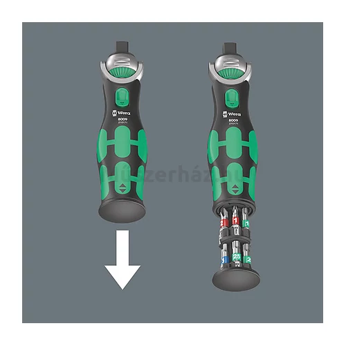Wera 8009 Zyklop Pocket Set 2 racsnis szerszámkészlet