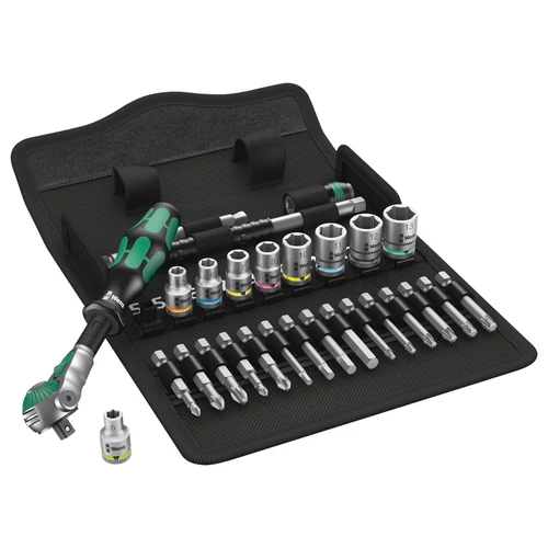 Wera 8100 SA 6 Zyklop Speed Rachet Set racsnis szerszámkészlet, 28 db