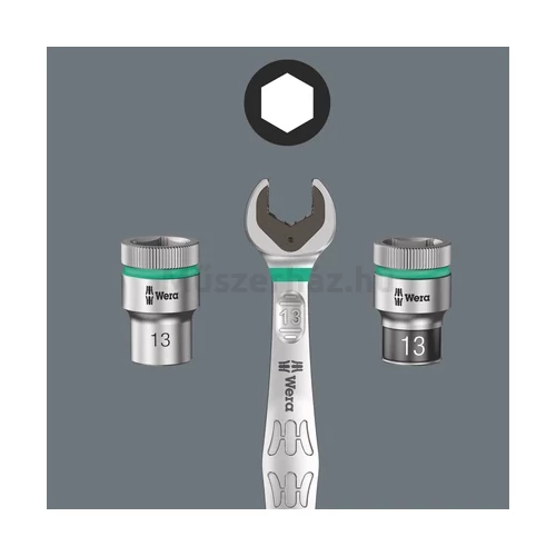 Wera 8100 SC 1 Zyklop Speed Ratchet Set, 1/2