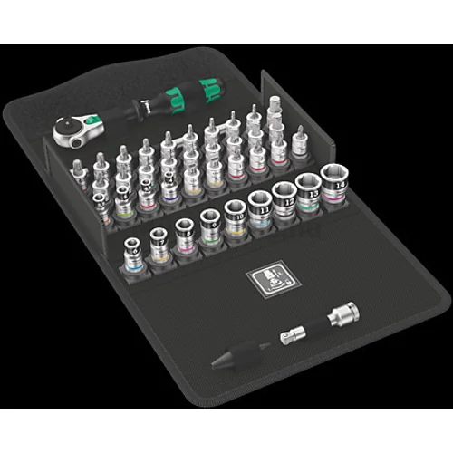 Wera 8100 SA All-in Zyklop Speed Ratchet Set, 1/4