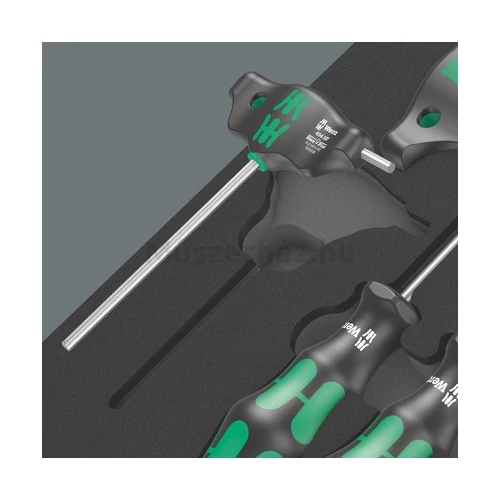 Wera 9713 Foam Insert Hex Scredriver Set 1, imbusz csavarhúzó készlet, metrikus, 12 db