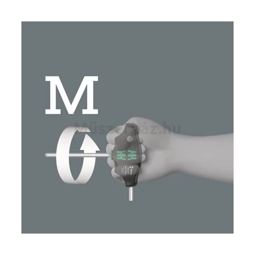 Wera 9713 Foam Insert Hex Scredriver Set 1, imbusz csavarhúzó készlet, metrikus, 12 db